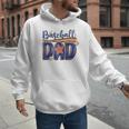 Baseball Dad Game Day Fathers Day Men Hoodie