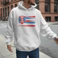 Baseball Dad For Men American Flag 4th Of July Fathers Day Premium Men Hoodie Baseball Dad For Men American Flag 4th Of July Fathers Day Premium Men Hoodie