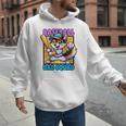 Baseball Dad Squad Fox On The Bat Premium Men Hoodie