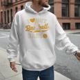 I Love Hot Baseball Dads Baseball Lovers Players Premium Men Hoodie
