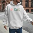 Number One Baseball Dad Father's Day Baseball Player Dad Premium Men Hoodie