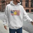 Softball Dad Like A Baseball Dad With Bigger Balls Sport Dad Premium Men Hoodie Softball Dad Like A Baseball Dad With Bigger Balls Sport Dad Premium Men Hoodie
