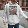 Softball Dad Like a Baseball Dad With Bigger Balls Gift Men Premium Men Hoodie Softball Dad Like a Baseball Dad With Bigger Balls Gift Men Premium Men Hoodie