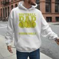 Softball Dad Just Like A Baseball Dad Team Premium Men Hoodie Softball Dad Just Like A Baseball Dad Team Premium Men Hoodie
