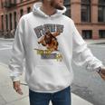 Stoneage Caveman Neolithic History Baseball Dad Father Premium Men Hoodie