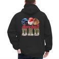 Baseball Dad Camo Father's Day Baseball Stuff Men Men's Hoodie Back Print Baseball Dad Camo Father's Day Baseball Stuff Men Men's Hoodie Back Print