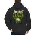 Baseball Dad Camo Ice Cream Baseball Father's Day Men's Hoodie Back Print Baseball Dad Camo Ice Cream Baseball Father's Day Men's Hoodie Back Print