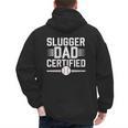 Baseball Dad Father Fathers Day Baseball Lovers Homerun Men's Hoodie Back Print Baseball Dad Father Fathers Day Baseball Lovers Homerun Men's Hoodie Back Print