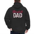 Baseball Dad For Father's Day Dad Daddy Baseball Lover Men's Hoodie Back Print Baseball Dad For Father's Day Dad Daddy Baseball Lover Men's Hoodie Back Print