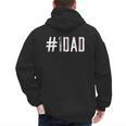 Baseball Dad Father's Day Baseball Player Fan Daddy Papa Men's Hoodie Back Print Baseball Dad Father's Day Baseball Player Fan Daddy Papa Men's Hoodie Back Print
