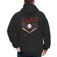 Baseball Dad Father's Day Vintage Retro Sarcastic Dad Men's Hoodie Back Print Baseball Dad Father's Day Vintage Retro Sarcastic Dad Men's Hoodie Back Print