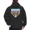 Baseball Dad Ice Cream Drip Fathers Day Men's Hoodie Back Print Baseball Dad Ice Cream Drip Fathers Day Men's Hoodie Back Print