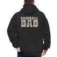 Baseball Dad Men's Hoodie Back Print Baseball Dad Men's Hoodie Back Print