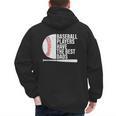 Baseball Dad Baseball Players Have The Best Dads Father Men's Hoodie Back Print