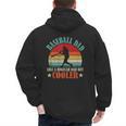 Baseball Dad Like A Regular Dad But Cooler Father's Day Men's Hoodie Back Print Baseball Dad Like A Regular Dad But Cooler Father's Day Men's Hoodie Back Print