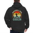 Baseball Dad Like A Regular Dad But Cooler Men's Hoodie Back Print Baseball Dad Like A Regular Dad But Cooler Men's Hoodie Back Print