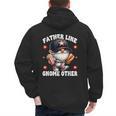 Baseball Dad Saying Hot Dog Gnome Pun For Fathers Day Men's Hoodie Back Print Baseball Dad Saying Hot Dog Gnome Pun For Fathers Day Men's Hoodie Back Print