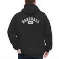 Baseball Dad School Sports Baseball Fan Father's Day Men's Hoodie Back Print Baseball Dad School Sports Baseball Fan Father's Day Men's Hoodie Back Print