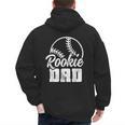 Baseball Dad Softball Game Rookie Dad Baseball Men's Hoodie Back Print Baseball Dad Softball Game Rookie Dad Baseball Men's Hoodie Back Print
