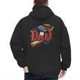 Baseball Dad Sport Fan Father Men Baseball Fathers Day Men's Hoodie Back Print