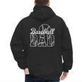 Baseball Dad Sports Lover Graphic Men's Hoodie Back Print Baseball Dad Sports Lover Graphic Men's Hoodie Back Print