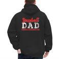 Baseball Dad Most Stressful Position On The Team Player Men's Hoodie Back Print Baseball Dad Most Stressful Position On The Team Player Men's Hoodie Back Print