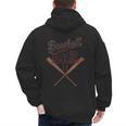 Baseball Dad Vintage Family Matching Father's Day Dad Life Men's Hoodie Back Print Baseball Dad Vintage Family Matching Father's Day Dad Life Men's Hoodie Back Print