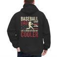 Baseball Dad Vintage Baseball Father’s Day Men's Hoodie Back Print Baseball Dad Vintage Baseball Father’s Day Men's Hoodie Back Print