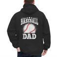 Baseball Dad Vintage Baseball Player Daddy Men Men's Hoodie Back Print Baseball Dad Vintage Baseball Player Daddy Men Men's Hoodie Back Print