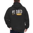 Baseball Player Dad Papa Number One Baseball Dad Fathers Day Men's Hoodie Back Print Baseball Player Dad Papa Number One Baseball Dad Fathers Day Men's Hoodie Back Print
