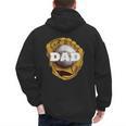 Baseball Sports Baseball Dad Men's Hoodie Back Print
