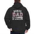 Bonus Dad Shirt Baseball Dad Fathers Day Men's Hoodie Back Print Bonus Dad Shirt Baseball Dad Fathers Day Men's Hoodie Back Print