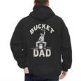Bucket Dad Baseball Daddy Men's Hoodie Back Print Bucket Dad Baseball Daddy Men's Hoodie Back Print