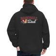 Cheer Baseball Dad My Favorite Cheerleader Calls Me Dad Red Men's Hoodie Back Print Cheer Baseball Dad My Favorite Cheerleader Calls Me Dad Red Men's Hoodie Back Print