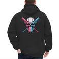 Cool Baseball Ice Cream Dripping Baseball Dad Baseball Lover Men's Hoodie Back Print Cool Baseball Ice Cream Dripping Baseball Dad Baseball Lover Men's Hoodie Back Print