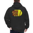 Dad Of Ballers Behind Every Softball Player Baseball Dads Men's Hoodie Back Print Dad Of Ballers Behind Every Softball Player Baseball Dads Men's Hoodie Back Print