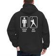 Your Dad My Dad Is Cooler Baseball Dad Men's Hoodie Back Print