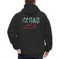 Dad Life Softball Baseball Daddy Sports Father’s Day Men's Hoodie Back Print Dad Life Softball Baseball Daddy Sports Father’s Day Men's Hoodie Back Print