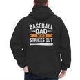 Father Fathers Day Baseball Lovers Baseball Dad Homerun Men's Hoodie Back Print Father Fathers Day Baseball Lovers Baseball Dad Homerun Men's Hoodie Back Print