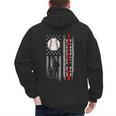 Father's Day USA Flag Patriotic Baseball Dad Men's Hoodie Back Print Father's Day USA Flag Patriotic Baseball Dad Men's Hoodie Back Print