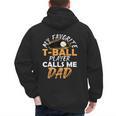 My Favorite T-Ball Player Calls Me Dad – Baseball Dad Men's Hoodie Back Print My Favorite T-Ball Player Calls Me Dad – Baseball Dad Men's Hoodie Back Print