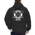 Proud Baseball Dad Baseball Dad Men's Hoodie Back Print Proud Baseball Dad Baseball Dad Men's Hoodie Back Print