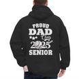 Proud Dad Class Of 2025 Graduation Senior Baseball Dad Men's Hoodie Back Print Proud Dad Class Of 2025 Graduation Senior Baseball Dad Men's Hoodie Back Print