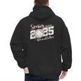 Proud Father Of A 2025 Senior Baseball Dad Graduation Men's Hoodie Back Print Proud Father Of A 2025 Senior Baseball Dad Graduation Men's Hoodie Back Print