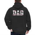 Retro Baseball Dad Daddy Father Happy Fathers Day Men Guys Men's Hoodie Back Print Retro Baseball Dad Daddy Father Happy Fathers Day Men Guys Men's Hoodie Back Print