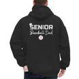 Senior 2025 Baseball Dad Parent Helper Baseball Graduate Men's Hoodie Back Print Senior 2025 Baseball Dad Parent Helper Baseball Graduate Men's Hoodie Back Print