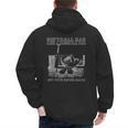 Softball Dad Like a Baseball Dad But With Bigger Balls Men's Hoodie Back Print
