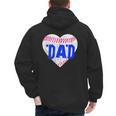 Softball Dad Baseball Dad Tee Ball Dad Men's Hoodie Back Print Softball Dad Baseball Dad Tee Ball Dad Men's Hoodie Back Print