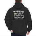 A Super Sexy Baseball Dad Happy Father's Day T-Shirt Men's Hoodie Back Print