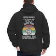 Super Sexy Baseball Dad Here I Am Men's Hoodie Back Print Super Sexy Baseball Dad Here I Am Men's Hoodie Back Print